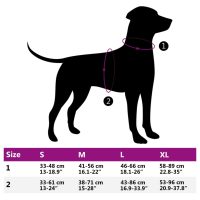 vidaXL Hundsele med koppel & krage Justerbar kamouflage brun S - Bild 12