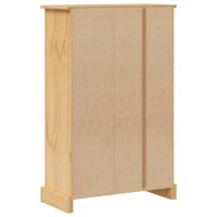 vidaXL Badrumsskåp Corona 70x33x110 cm massiv furu - Bild 7