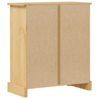 vidaXL Badrumsskåp Corona 70x33x80 cm massiv furu - Bild 7