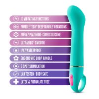 G-spotvibrator Blush Aria Grön - Bild 7