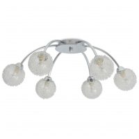 vidaXL Taklampa med 6 LED-glödlampor G9 240 W - Bild 5