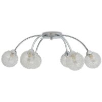 vidaXL Taklampa med 6 LED-glödlampor G9 240 W - Bild 6