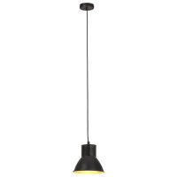 vidaXL Hänglampa industriell 25 W svart rund 17 cm E27 - Bild 4