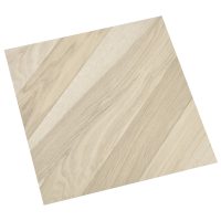 vidaXL Självhäftande golvplankor 20 st PVC 1,86 m² beige ränder - Bild 6