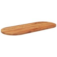 vidaXL Bordsskiva 100x40x2,5 cm oval massivt akaciaträ - Bild 3