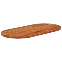 vidaXL Bordsskiva 100x50x2,5 cm oval massivt akaciaträ - Bild 3