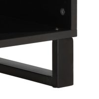 vidaXL Tv-bänk brun 80x34x46 cm massivt mangoträ - Bild 8