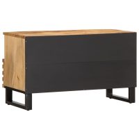 vidaXL Tv-bänk 80x34x46 cm massivt grovt mangoträ - Bild 5