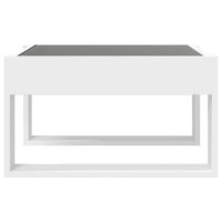 vidaXL Soffbord med Infinity LEDs vit 50x53x30 cm - Bild 6