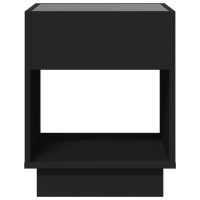 vidaXL Soffbord med Infinity LEDs svart 40x40x50 cm - Bild 6