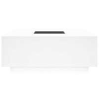 vidaXL Soffbord med Infinity LEDs vit 100x100x40 cm - Bild 6