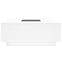 vidaXL Soffbord med Infinity LEDs vit 100x100x40 cm - Bild 7