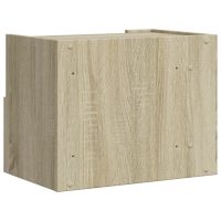 vidaXL Väggmonterade sängbord 2 st sonoma-ek 45x30x35 cm - Bild 7