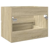 vidaXL Tvättställsskåp sonoma-ek 60x38,5x45 cm spånskiva - Bild 6