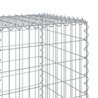 vidaXL Gabionkorg med skydd 200x50x150 cm galvaniserat järn - Bild 6