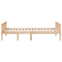 vidaXL Barnsäng utan madrass 90x190 cm massiv furu - Bild 5