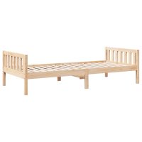 vidaXL Barnsäng utan madrass 90x190 cm massiv furu - Bild 7