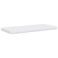 vidaXL Skummadrass vit 100x210 cm 7-zoner hårdhet 20 ILD - Bild 3