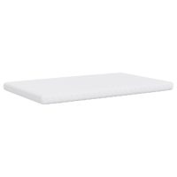 vidaXL Skummadrass vit 120x210 cm 7-zoner hårdhet 20 ILD - Bild 3