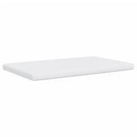 vidaXL Skummadrass vit 140x210 cm 7-zoner hårdhet 20 ILD - Bild 3