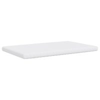 vidaXL Skummadrass vit 120x220 cm 7-zoner hårdhet 20 ILD - Bild 3