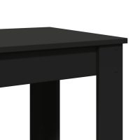 vidaXL Barbord svart 102x50x103,5 cm konstruerat trä - Bild 7