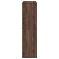 vidaXL Rumsavdelare brun ek 100x33x125,5 cm konstruerat trä - Bild 5