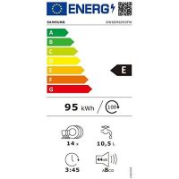 Diskmaskin Samsung DW60M6050FW Vit 60 cm - Bild 2