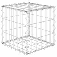 vidaXL Planteringsgabion upphöjd stål 30x30x30 cm - Bild 2