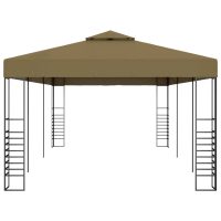 vidaXL Paviljong 6x3x2,7 m taupe 180 g/m² - Bild 3