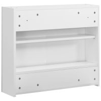 vidaXL Spegelskåp för badrum vit 80x15x60 cm MDF - Bild 5