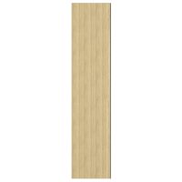 vidaXL Spegelskåp för badrum vit och ek 60x15x75 cm MDF - Bild 7