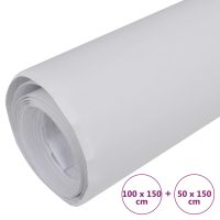 vidaXL Bilfoliering 2 st matt vit 100x150 cm+50x150 cm - Bild 7