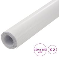 vidaXL Bilfoliering 2 st 4D vit 100x150 cm - Bild 6