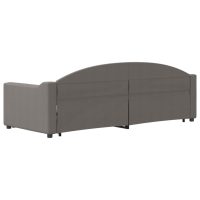 vidaXL Dagbädd utdragbar taupe 80x200 cm tyg - Bild 5