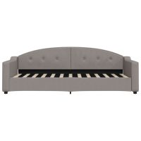 vidaXL Dagbädd utdragbar med lådor taupe 80x200 cm tyg - Bild 7