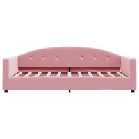 vidaXL Dagbädd rosa 80x200 cm sammet - Bild 3