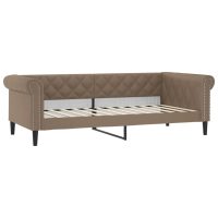 vidaXL Dagbädd cappuccino 100x200 cm konstläder - Bild 2