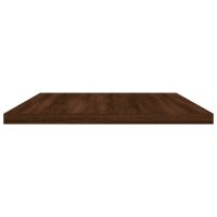 vidaXL Vägghyllor 4 st brun ek 60x30x1,5 cm konstruerat trä - Bild 5