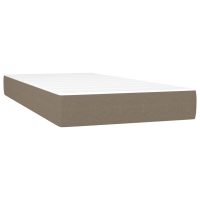 vidaXL Pocketresårmadrass taupe 120x190x20 cm tyg - Bild 2