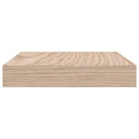 vidaXL Svävande hylla 60x23,5x4 cm konstruerat trä - Bild 4