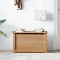 vidaXL Förvaringslåda med lock Panama 79x42x46 cm massiv furu - Bild 3