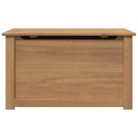 vidaXL Förvaringslåda med lock Panama 79x42x46 cm massiv furu - Bild 4