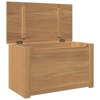 vidaXL Förvaringslåda med lock Panama 79x42x46 cm massiv furu - Bild 5