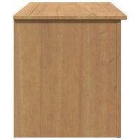 vidaXL Förvaringslåda med lock Panama 79x42x46 cm massiv furu - Bild 6