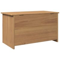 vidaXL Förvaringslåda med lock Panama 79x42x46 cm massiv furu - Bild 7