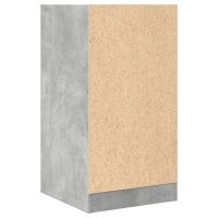 vidaXL Apoteksskåp betonggrå 40x41x77,5 cm konstruerat trä - Bild 7