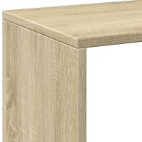 vidaXL Bokhylla/Rumsavdelare sonoma-ek 102x29x103,5 cm konstruerat trä - Bild 9