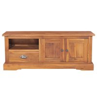 vidaXL TV-bänk 100x30x40 cm massiv teak - Bild 3