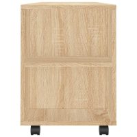 vidaXL Tv-bänk sonoma-ek 102x34,5x43 cm konstruerat trä - Bild 7